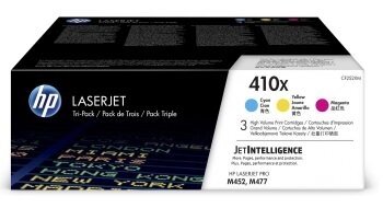 Набор картриджей HP 410X CF252XM CYM Tri-Pack LJ Toner Cartridge увеличеной емкости от компании MetSnab - фото 1