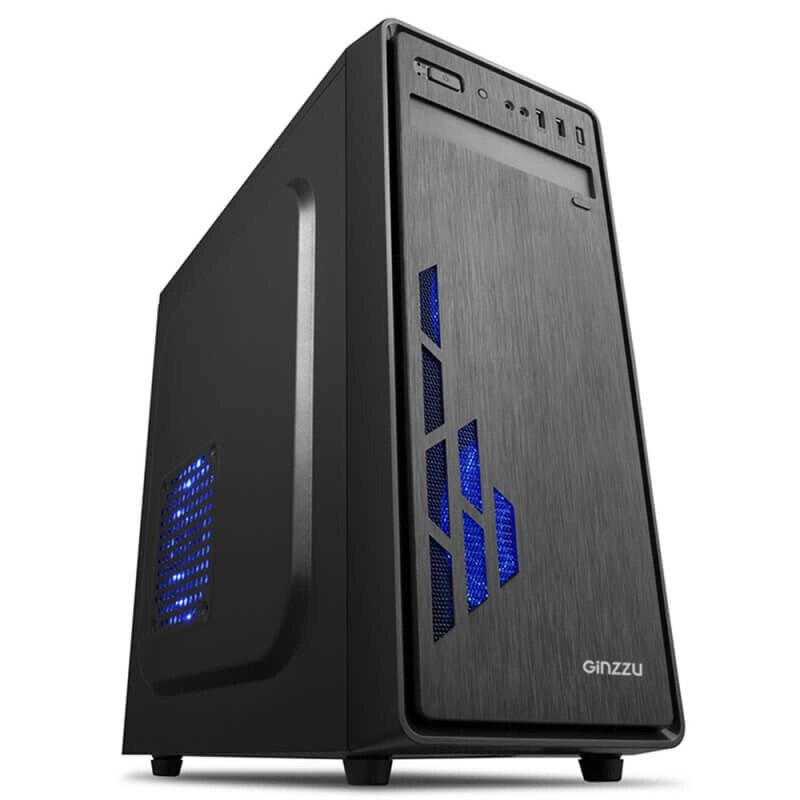 Настольный компьютер King Komp AMD Ryzen 5 2400G, AMD Radeon RX 580 8GB, HDD 4 Тб, SSD 120 Гб, ОЗУ 16 Гб, AMD B450 от компании MetSnab - фото 1