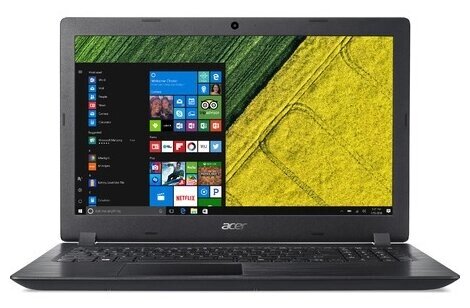 Ноутбук Acer ASPIRE 3 A315-51-3629 (Intel Core i3 7020U 2300MHz/15.6quot;/1366x768/4GB/1000GB HDD/DVD нет/Intel HD от компании MetSnab - фото 1