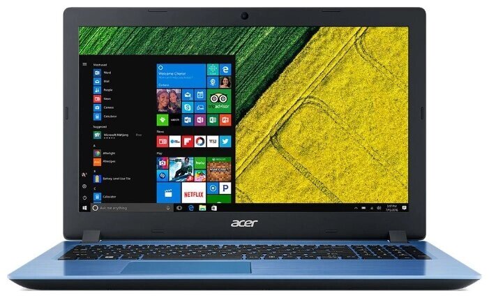 Ноутбук Acer ASPIRE 3 A315-51-54VT (Intel Core i5 7200U 2500MHz/15.6quot;/1366x768/4GB/500GB HDD/DVD нет/Intel HD от компании MetSnab - фото 1