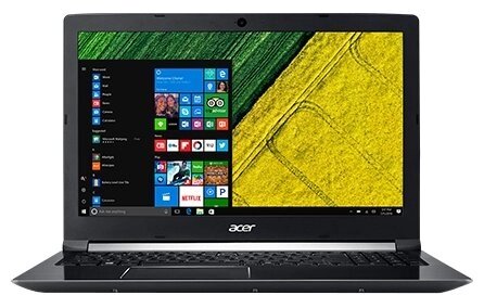 Ноутбук Acer ASPIRE 7 (A715-71G-523H) (Intel Core i5 7300HQ 2500 MHz/15.6quot;/1920x1080/8Gb/500Gb HDD/DVD нет/NVIDIA от компании MetSnab - фото 1