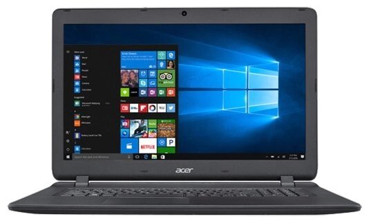 Ноутбук Acer ASPIRE ES1-732-P0Z2 (Intel Pentium N4200 1100 MHz/17.3quot;/1600x900/8Gb/1000Gb HDD/DVD от компании MetSnab - фото 1