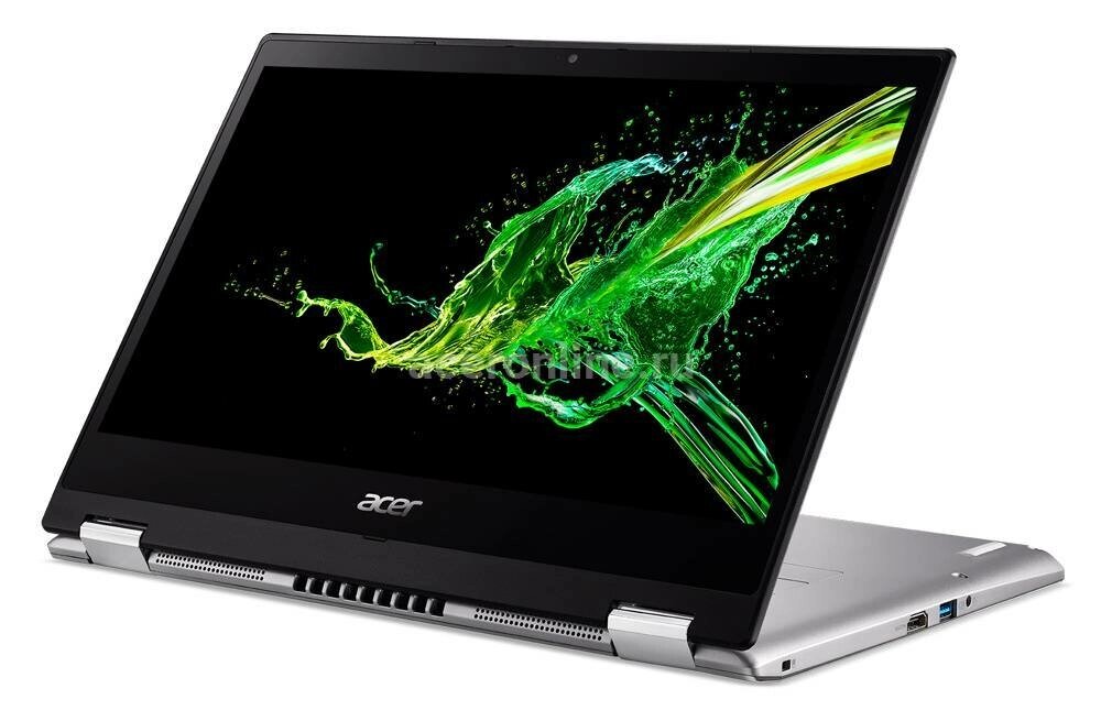 Ноутбук Acer SPIN 3 SP314-53N-379W (Intel Core i3 8145U 2100MHz/14quot;/1920x1080/4GB/128GB SSD/DVD нет/Intel UHD от компании MetSnab - фото 1