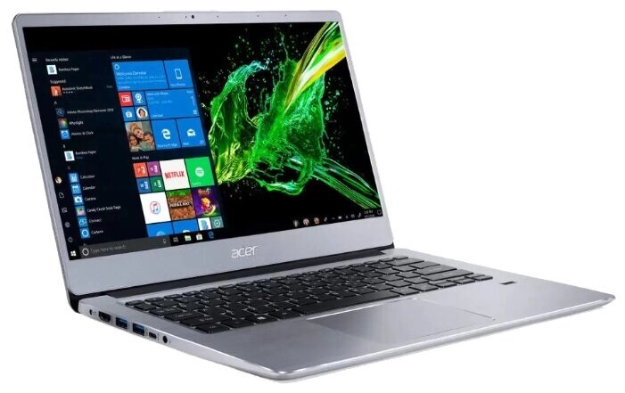 Ноутбук Acer SWIFT 3 SF314-58-30BG (Intel Core i3 10110U 2100MHz/14quot;/1920x1080/8GB/256GB SSD/DVD от компании MetSnab - фото 1