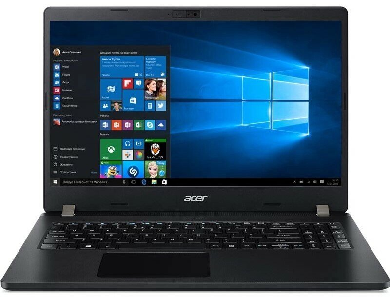 Ноутбук Acer TravelMate P2 TMP215-52-32X3 (Intel Core i3 10110U 2100MHz/15.6quot;/1920x1080/4GB/256GB SSD/1000GB от компании MetSnab - фото 1