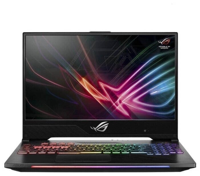 Ноутбук ASUS ROG GL504GM-BN337T (Intel Core i7 8750H 2200MHz/15.6quot;/1920x1080/8GB/256GB SSD/1000GB HDD/DVD от компании MetSnab - фото 1