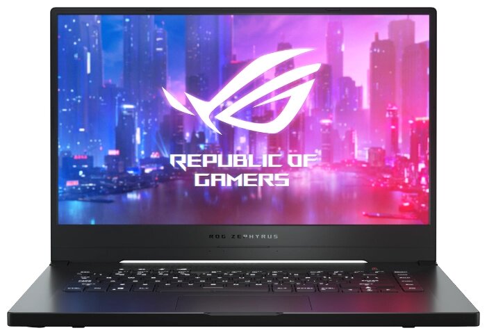 Ноутбук ASUS ROG Zephyrus G GA502IU-HN098 (AMD Ryzen 7 4800HS 2900MHz/15.6quot;/1920x1080/8GB/512GB SSD/DVD нет/NVIDIA от компании MetSnab - фото 1