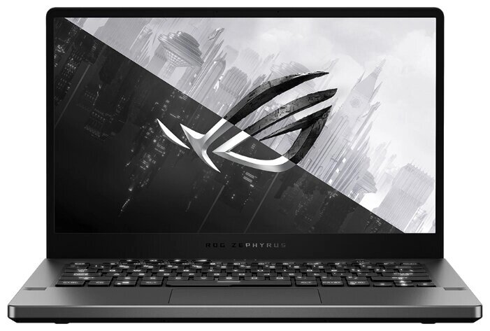 Ноутбук ASUS ROG Zephyrus G14 GA401IH-HE069 (AMD Ryzen 5 4600HS 3000MHz/14quot;/1920x1080/8GB/512GB SSD/DVD нет/NVIDIA от компании MetSnab - фото 1