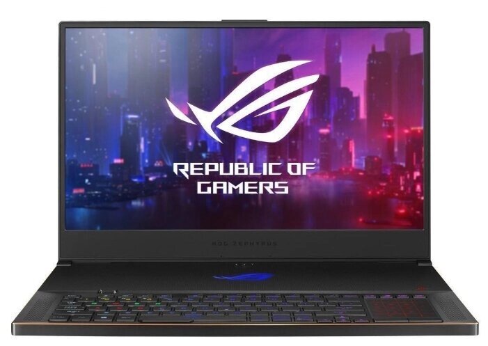 Ноутбук ASUS ROG Zephyrus S GX701GWR-EV090T (Intel Core i7 9750H 2600MHz/17.3quot;/1920x1080/32GB/1TB SSD/DVD от компании MetSnab - фото 1