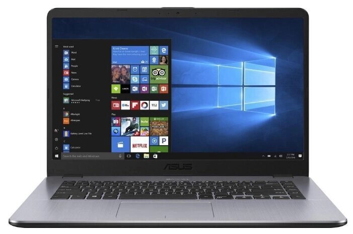 Ноутбук ASUS VivoBook 15 A505ZA-BQ877T (AMD Ryzen 3 2200U 2500MHz/15.6quot;/1920x1080/4GB/256GB SSD/DVD нет/AMD Radeon от компании MetSnab - фото 1