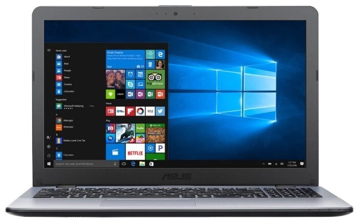 Ноутбук ASUS VivoBook 15 X542 (Intel Core i3 7100U 2400MHz/15.6quot;/1366x768/4GB/500GB HDD/DVD-RW/Intel HD Graphics от компании MetSnab - фото 1