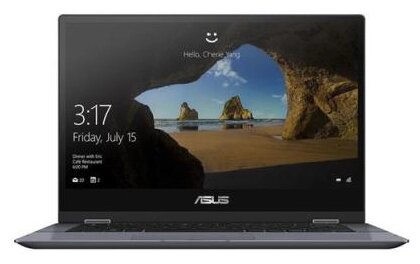 Ноутбук ASUS VivoBook Flip 14 TP412FA-EC260T (Intel Core i3 8145U 2100MHz/14quot;/1920x1080/4GB/128GB SSD/DVD нет/Intel от компании MetSnab - фото 1