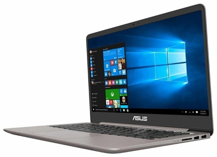 Ноутбук ASUS ZenBook UX410UA-GV537T (Intel Core i3 8130U 2200MHz/14quot;/1920x1080/4GB/128GB SSD/DVD нет/Intel UHD от компании MetSnab - фото 1