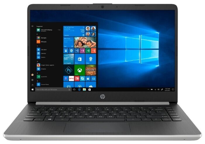 Ноутбук HP 14s-dq0001ur (Intel Pentium 4417U 2300MHz/14quot;/1920x1080/4GB/128GB SSD/DVD нет/Intel HD Graphics от компании MetSnab - фото 1