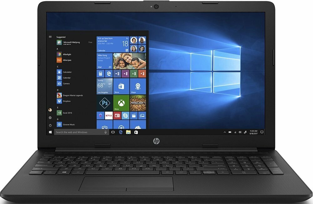 Ноутбук HP 15-da1108ur (Intel Core i5 8265U 1600 MHz/15.6quot;/1920x1080/4GB/256GB SSD/DVD нет/NVIDIA GeForce MX130 от компании MetSnab - фото 1