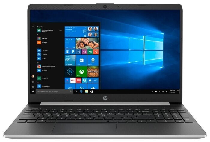 Ноутбук HP 15s-fq0018ur (Intel Core i3 7020U 2300MHz/15.6quot;/1366x768/4GB/256GB SSD/DVD нет/Intel HD Graphics от компании MetSnab - фото 1