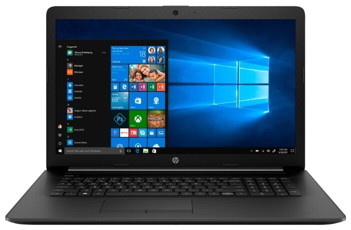 Ноутбук HP 17-ca2004ur (AMD Athlon 3150U 2400MHz/17.3quot;/1600x900/4GB/256GB SSD/DVD нет/AMD Radeon 530 от компании MetSnab - фото 1