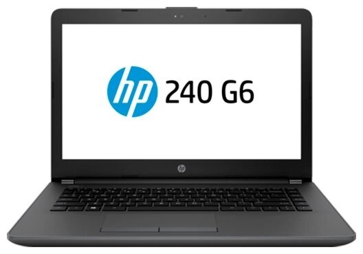 Ноутбук HP 240 G6 (4BD01EA) (Intel Core i3 7020U 2300 MHz/14quot;/1366x768/4GB/500GB HDD/DVD-RW/Intel HD Graphics от компании MetSnab - фото 1