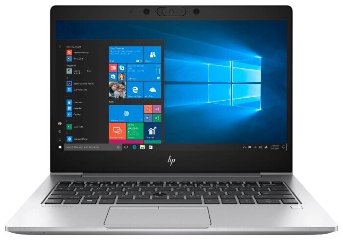 Ноутбук HP EliteBook 735 G6 (6XE75EA) (AMD Ryzen 3 PRO 3300U 2100 MHz/13.3quot;/1920x1080/8GB/256GB SSD/DVD нет/AMD от компании MetSnab - фото 1