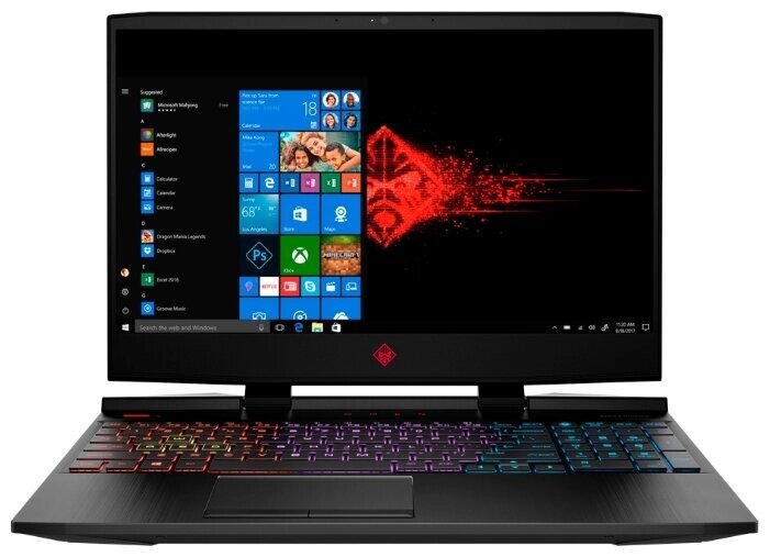 Ноутбук HP OMEN 15-dc1001ur (Intel Core i5 8300H 2300MHz/15.6quot;/1920x1080/8GB/256GB SSD/1000GB HDD/DVD нет/NVIDIA от компании MetSnab - фото 1