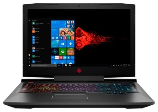 Ноутбук HP OMEN 17-an104ur (Intel Core i7 8750H 2200 MHz/17.3quot;/1920x1080/16GB/1256GB HDD+SSD/DVD нет/NVIDIA GeForce от компании MetSnab - фото 1