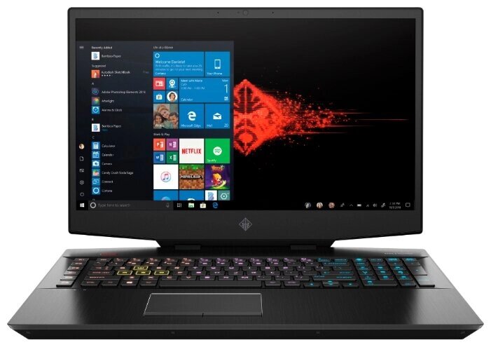 Ноутбук HP OMEN 17-cb0017ur (Intel Core i7 9750H 2600 MHz/17.3quot;/1920x1080/16GB/512GB SSD/DVD нет/NVIDIA GeForce GTX от компании MetSnab - фото 1