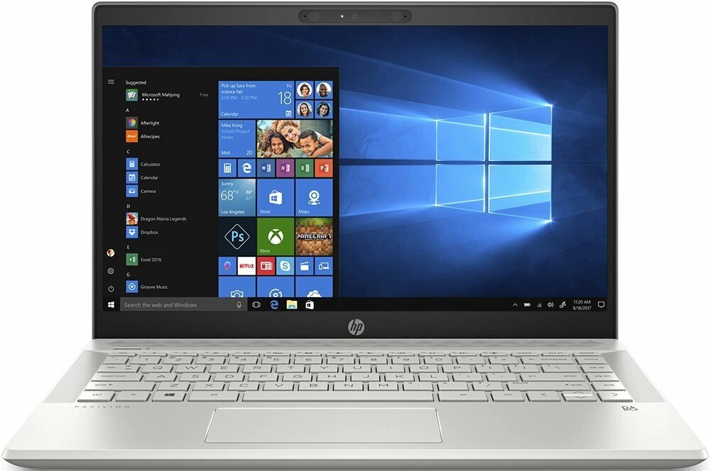 Ноутбук HP PAVILION 14-ce2005ur (Intel Core i5 8265U 1600 MHz/14quot;/1920x1080/4GB/1016GB HDD+Optane/DVD нет/Intel UHD от компании MetSnab - фото 1