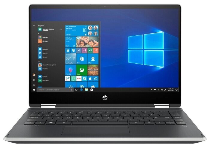 Ноутбук HP PAVILION 14-dh0000ur x360 (Intel Core i3 8145U 2100 MHz/14quot;/1920x1080/4GB/128GB SSD/DVD нет/Intel UHD от компании MetSnab - фото 1