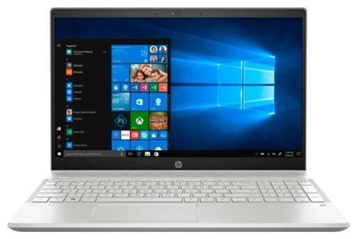 Ноутбук HP PAVILION 15-cs0096ur (Intel Pentium 4417U 2300 MHz/15.6quot;/1366x768/4GB/128GB SSD/DVD нет/Intel HD от компании MetSnab - фото 1