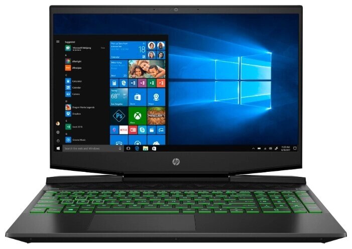 Ноутбук HP PAVILION 15-dk0046nr (Intel Core i7 9750H 2600 MHz/15.6quot;/1920x1080/12GB/256GB SSD/DVD нет/NVIDIA GeForce от компании MetSnab - фото 1