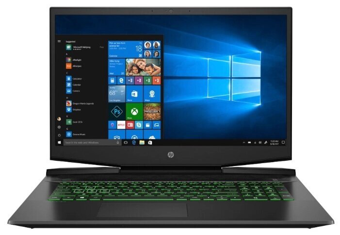 Ноутбук HP PAVILION 17-cd1008ur (Intel Core i7 10750H 2600MHz/17.3quot;/1920x1080/16GB/512GB SSD/DVD нет/NVIDIA GeForce от компании MetSnab - фото 1