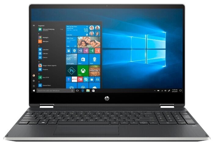 Ноутбук HP PAVILION x360 15-dq0007ur (Intel Core i3 8145U 2100MHz/15.6quot;/1920x1080/8GB/256GB SSD/DVD нет/Intel UHD от компании MetSnab - фото 1