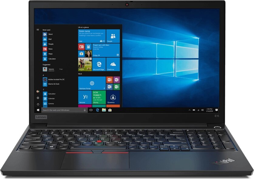 Ноутбук Lenovo ThinkPad E15 (Intel Core i3 10110U 2100MHz/15.6quot;/1920x1080/8GB/1000GB HDD/DVD нет/Intel UHD от компании MetSnab - фото 1