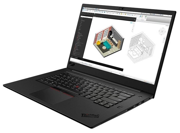 Ноутбук Lenovo ThinkPad P1 (Intel Core i7 8750H 2200 MHz/15.6quot;/3840x2160/16GB/512GB SSD/DVD нет/NVIDIA Quadro от компании MetSnab - фото 1