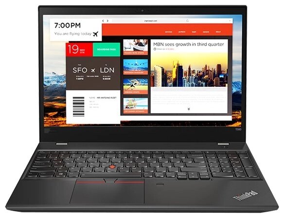 Ноутбук Lenovo ThinkPad T580 (Intel Core i5 8250U 1600MHz/15.6quot;/1920x1080/16GB/256GB SSD/DVD нет/Intel UHD Graphics от компании MetSnab - фото 1