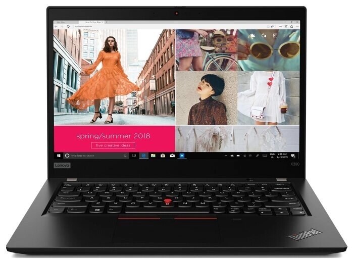 Ноутбук Lenovo ThinkPad X390 (Intel Core i5 8265U 1600 MHz/13.3quot;/1920x1080/16GB/256GB SSD/DVD нет/Intel UHD от компании MetSnab - фото 1