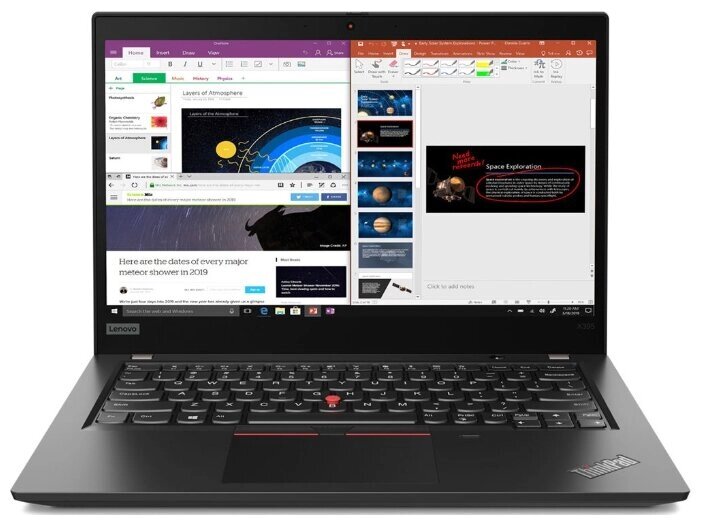 Ноутбук Lenovo ThinkPad X395 (AMD Ryzen 5 PRO 3500U 2100MHz/13.3quot;/1920x1080/16GB/512GB SSD/DVD нет/AMD Radeon Vega от компании MetSnab - фото 1