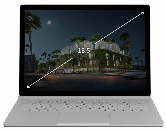 Ноутбук Microsoft Surface Book 2 13.5 (Intel Core i5 7300U 2600 MHz/13.5quot;/3000x2000/8Gb/256Gb SSD/DVD нет/Intel HD от компании MetSnab - фото 1