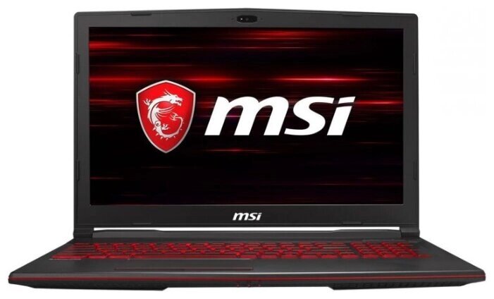 Ноутбук MSI GL63 8SC-007RU (Intel Core i7 8750H 2200MHz/15.6quot;/1920x1080/8GB/128GB SSD/1000GB HDD/DVD нет/NVIDIA от компании MetSnab - фото 1