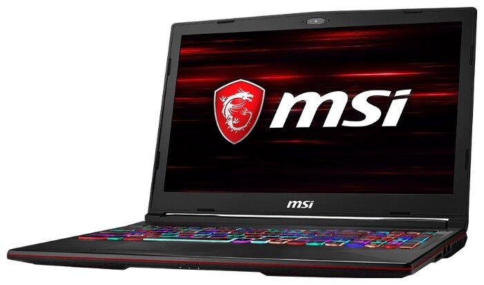 Ноутбук MSI GL63 8SDK-483RU (Intel Core i7 8750H 2200MHz/15.6quot;/1920x1080/16GB/256GB SSD/1000GB HDD/DVD нет/NVIDIA от компании MetSnab - фото 1