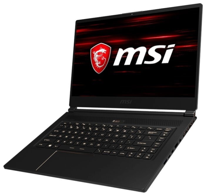 Ноутбук MSI GS65 Stealth Thin 8RE (Intel Core i7 8750H 2200 MHz/15.6quot;/1920x1080/16Gb/256Gb SSD/DVD нет/NVIDIA от компании MetSnab - фото 1