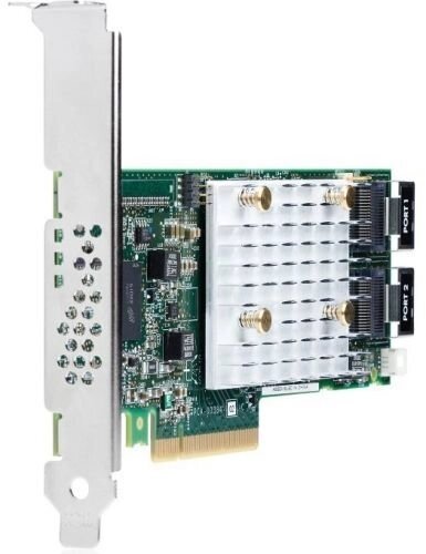 Опция HPE 830824-B21 HPE Smart Array P408i-p SR Gen10/2GB Cache (no batt. Incl.)/12G/2 int. mini-SAS/PCI-E 3.0x8(HPLP от компании MetSnab - фото 1