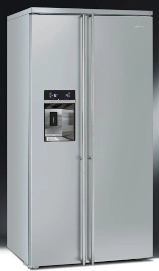 Отдельностоящий холодильник Smeg FA63X от компании MetSnab - фото 1