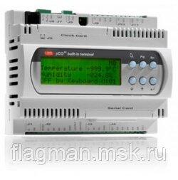 PCO1000BX0 Контроллер Carel (Карел) pCOXS с встроенным LCD дисплеем 4x20. со встроенным терминалом. 1МБ флэш-память от компании MetSnab - фото 1