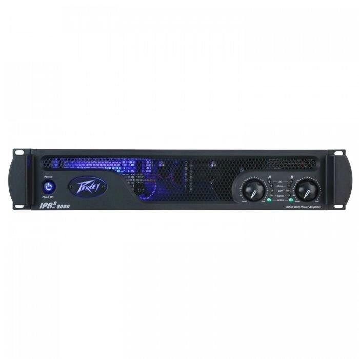 Peavey IPR2 2000 усилитель мощности класса D с кроссовером 4-го порядка, пиковая мощность (стерео, 2 Ом) - 1100 Вт от компании MetSnab - фото 1