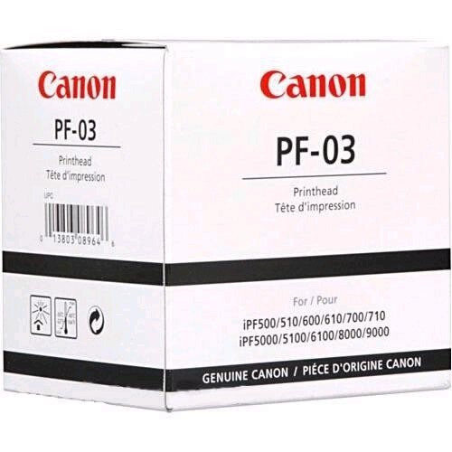 Печатающая головка Canon PF-03 для Canon iPF500/600/610/700/710/5100/6100/8000/9000/9100 2251B001 от компании MetSnab - фото 1