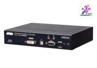 Передатчик ATEN KE6920T / KVM удлинитель с доступом по IP, DVI-D, два слота SFP и поддержка PoE, передатчик (2560 x от компании MetSnab - фото 1