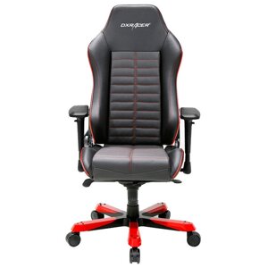 Кресло компьютерное DXRacer Iron чёрно-красное (OH/IS188/NR)