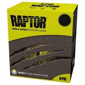 U-POL RAPTOR уретановое защитное покрытие 20 л. черный комплект