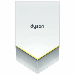 Сушилка для рук DYSON HU02, 1000 Вт, время сушки 12 секунд, поликарбонат, белая